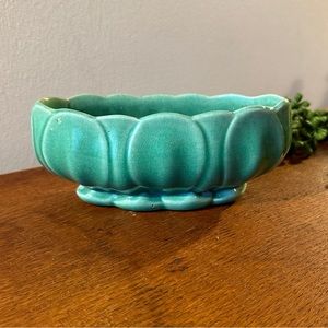Vintage Ceramic Planter Pot Retro Plant